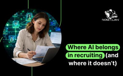 Where AI belongs in recruiting (and where it doesn’t)